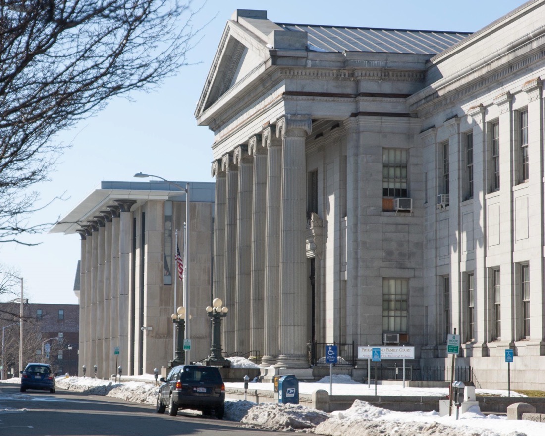 The J. Michael Ruane Judicial Center on Federal Street in Salem, home to the Salem District Court