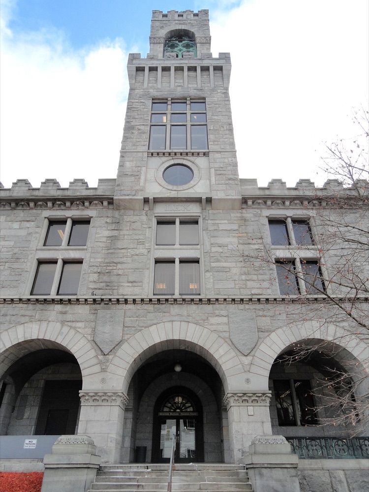 Hampden County Courthouse in Springfield, Massachusetts