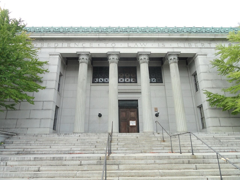Worcester County Courthouse in Worcester, Massachusetts
